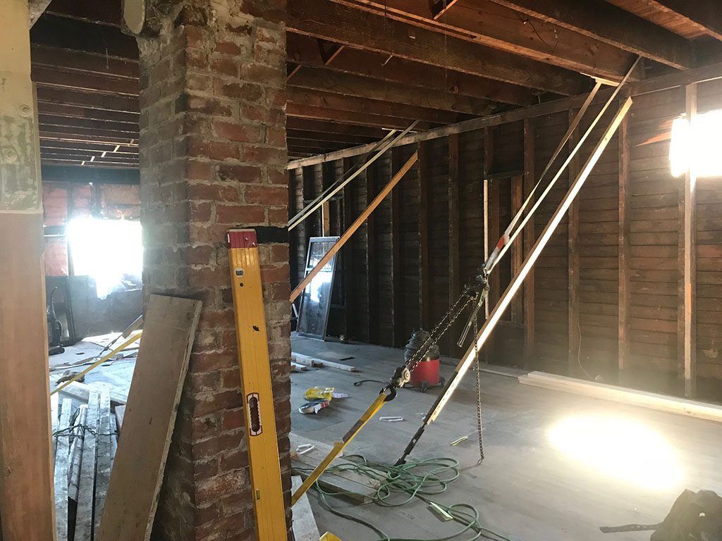 Inside framing